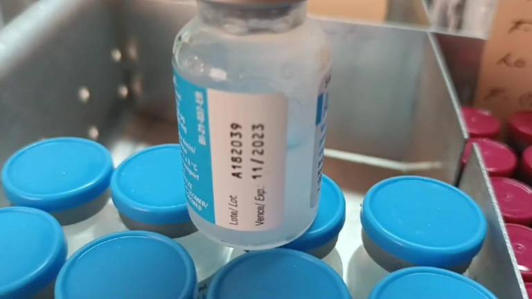 Algunos lotes de la vacuna cubana Abdala, que se aplica en Sinaloa contra el Covid-19, tienen fecha de caducidad en noviembre de 2023.