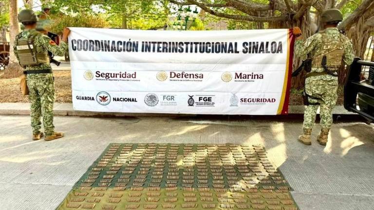 Fuerzas federales mantuvieron bajo reserva las ubicaciones exactas de los aseguramientos en Culiacán y Elota.