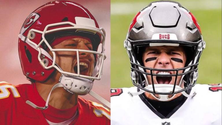 Patrick Mahomes y Tom Brady protagonizarán el esperado juego.