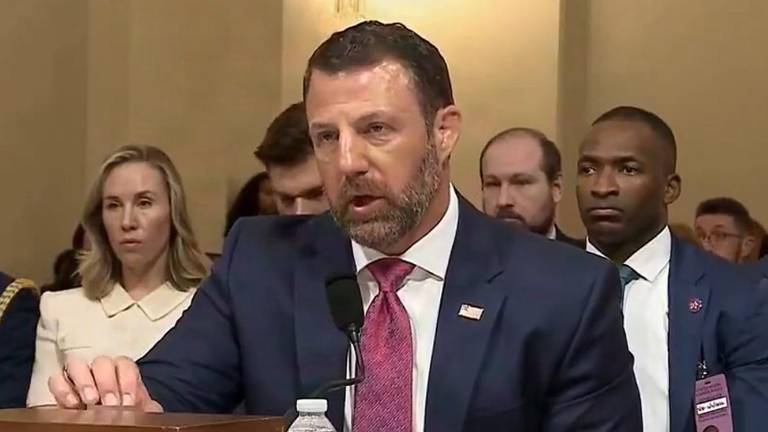 Markwayne Mullin, secretario de Seguridad Interior de Estados Unidos.