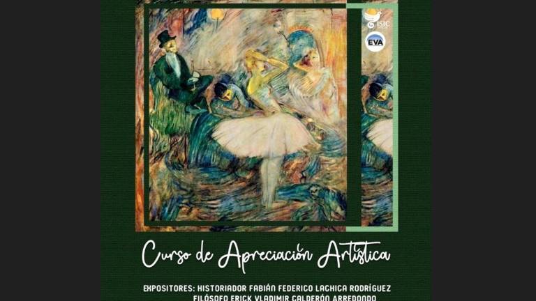 Invitan a curso de Apreciación Artística, en Los Mochis