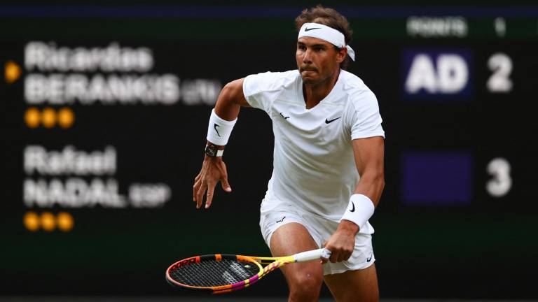 Rafael Nadal se impone en cuatro sets a Ricardas Berankis.