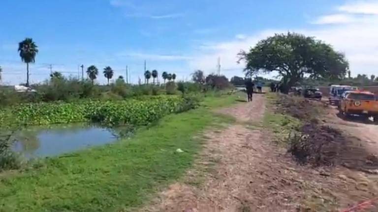 Una mujer fue encontrada sin vida dentro de un canal en Los Mochis.