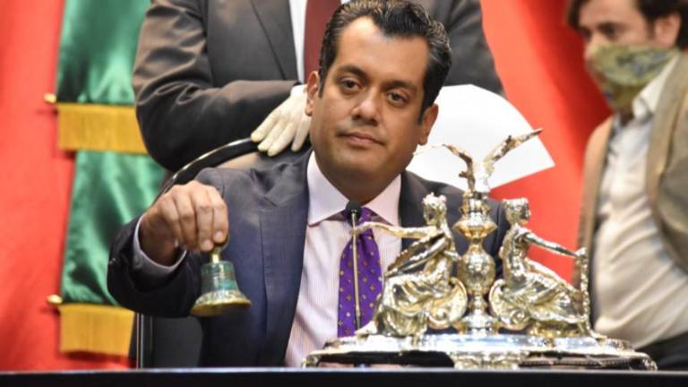 Sergio Gutiérrez Luna, presidente de la Mesa Directiva de la Cámara de Diputados de la Unión.