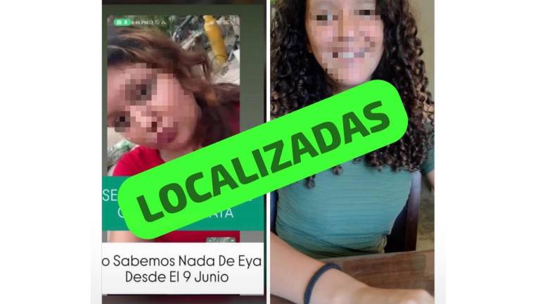 Las adolescentes fueron encontradas sanas y salvas.