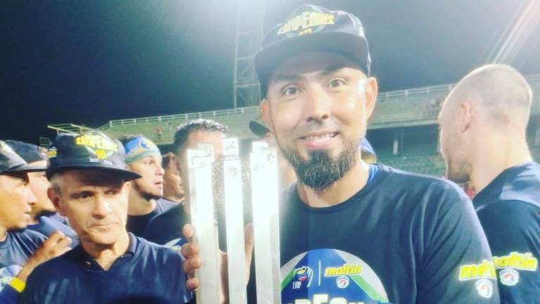 Jesse Castillo, refuerzo de Algodoneros de Guasave, es campeón en Venezuela