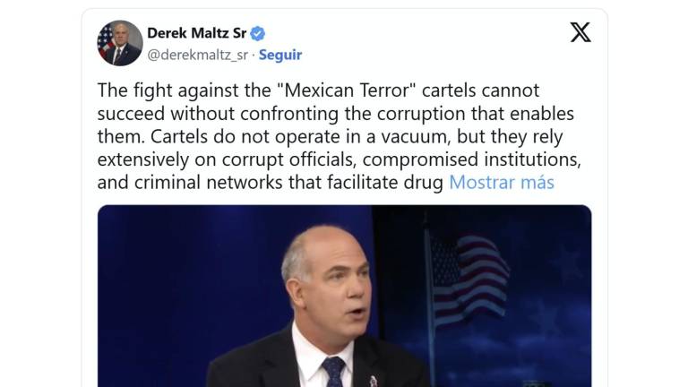 Derek Maltz pidió que los funcionarios mexicanos acusados ante el Tribunal del Distrito Sur de Nueva York sean detenidos y extraditados.