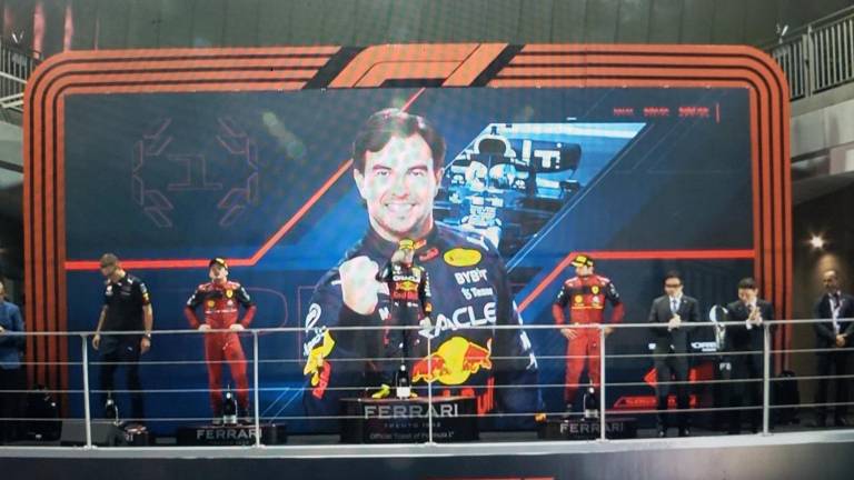 Sergio “Checo” Pérez fue el ganador del Gran Premio de Singapur.