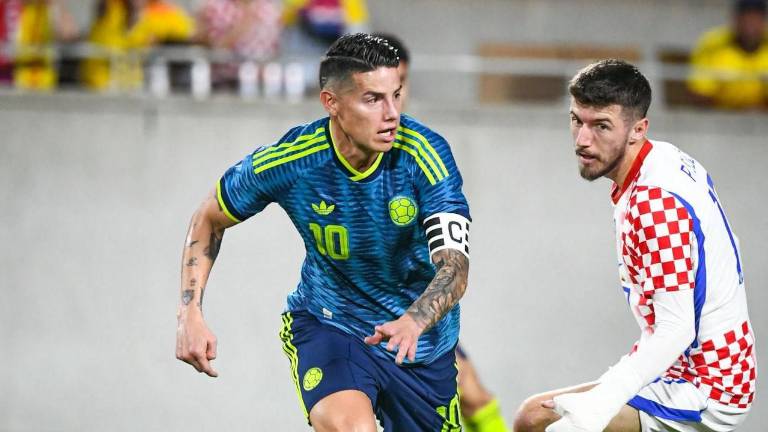 James Rodríguez permanece bajo observación médica en Minnesota.