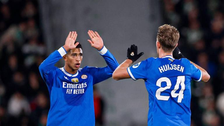 Jude Bellingham dio el empate al Madrid.