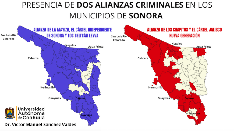 La disputa criminal por Sonora