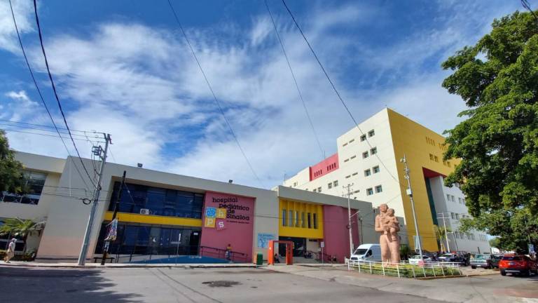 Hay cuatro niños hospitalizados por Covid-19 en el Pediátrico de Sinaloa