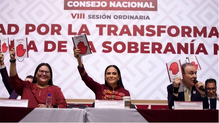 Morena aprobó su política de alianzas durante la VIII Sesión Ordinaria del Consejo Nacional, con miras a las elecciones de 2027.