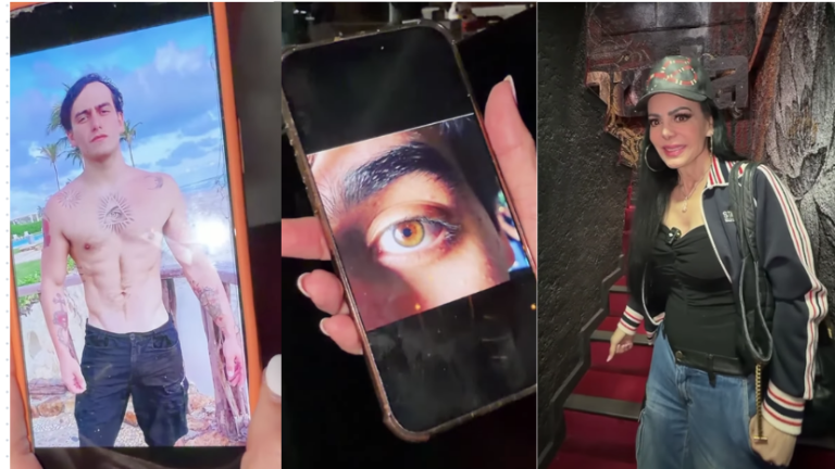 Maribel Guardia acude a hacerse un tatuaje en honor a su hijo.