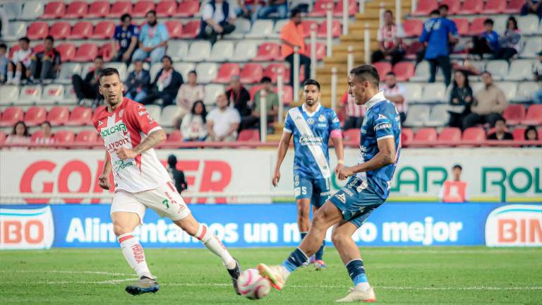 El Puebla se llevó los tres puntos en Aguascalientes.