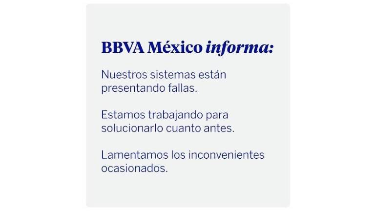 La aplicación también dejó de funcionar por lo que decenas de usuarios tuvieron que esperar en las sucursales para poder hacer trámites en ventanillas.