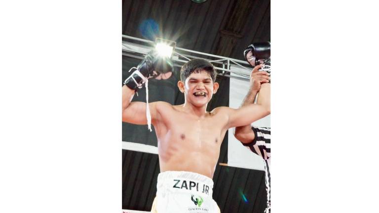 Juan Manuel Zazueta comenzó su carrera profesional con un KO.