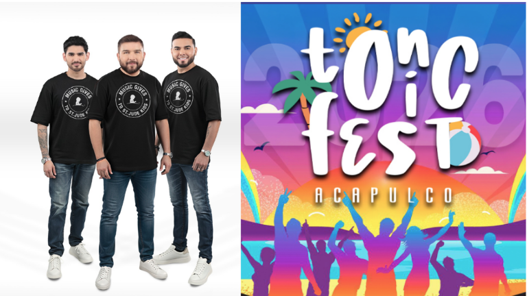 Banda El Recodo forma parte del cartel del Tonic Fest Acapulco 2026.