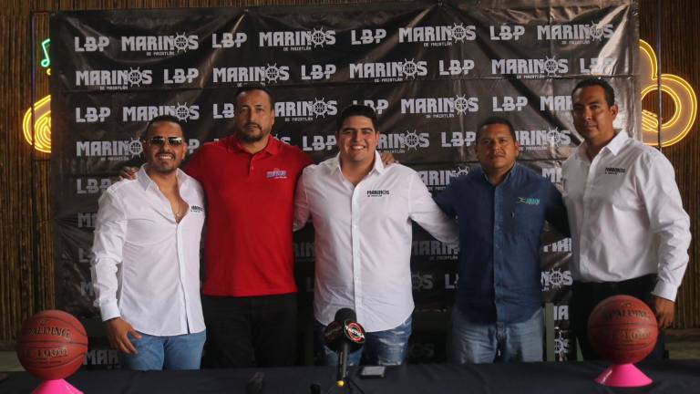 Anuncian nacimiento de Marinos de Mazatlán, que jugará en la Liga de Baloncesto del Pacífico