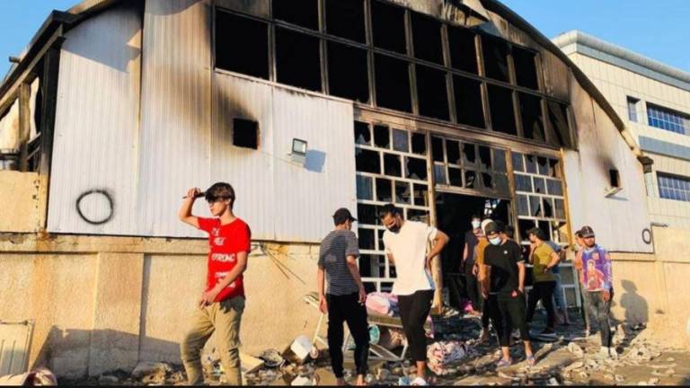 Al menos 92 muertos deja incendio de hospital Covid-19 en Iraq
