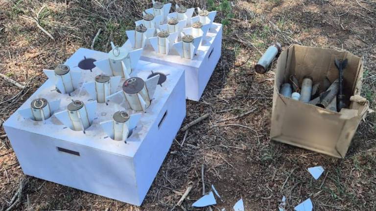 Fuerzas federales localizaron y destruyeron los artefactos artesanales ocultos en el área rural