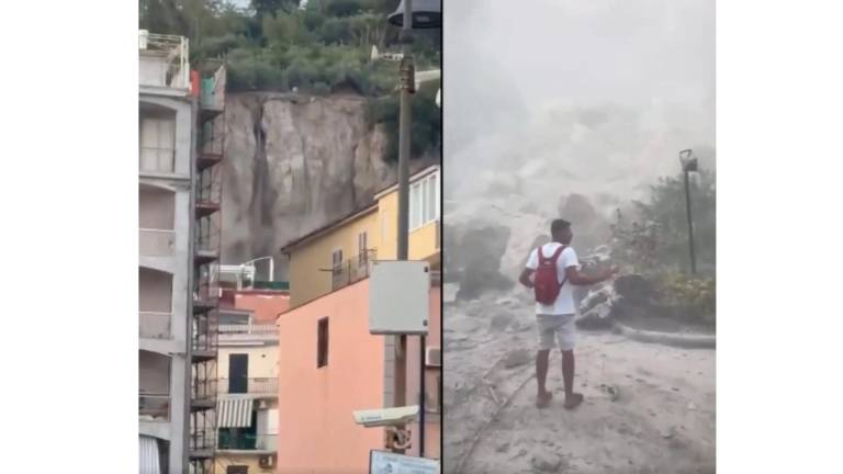 Se registraron derrumbe de edificios deshabilitados, cortes de electricidad y la suspensión del servicio ferroviario.