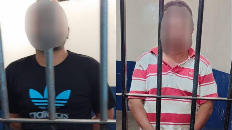 Los dos arrestados fueron trasladados a las celdas de Barandilla por alterar el orden público.