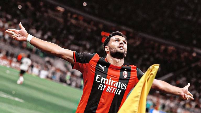 Gonçalo Ramos abre el marcador por el Milan.