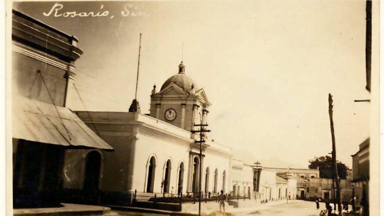 La prefectura de El Rosario fue la sede del Gobierno local durante el porfiriato.