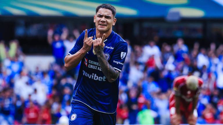 Gabriel “Toro” Fernández anotó par de goles que le dio al Cruz Azul la oportunidad de rescatar el empate ante Toluca.