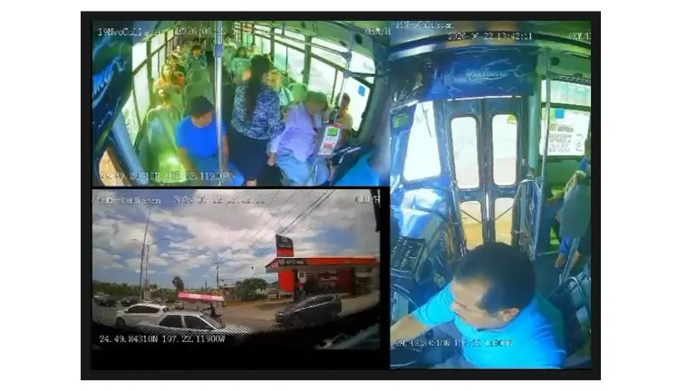 En el video se observa como algunos ciudadanos auxilian a la mujer.