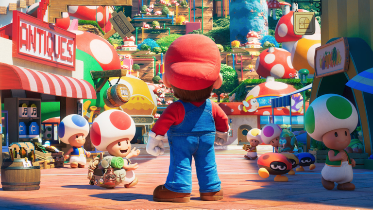 Nintendo lanza el poster oficial de la película de Mario Bross.