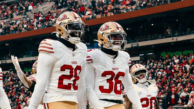 Los 49ers se imponen con autoridad.