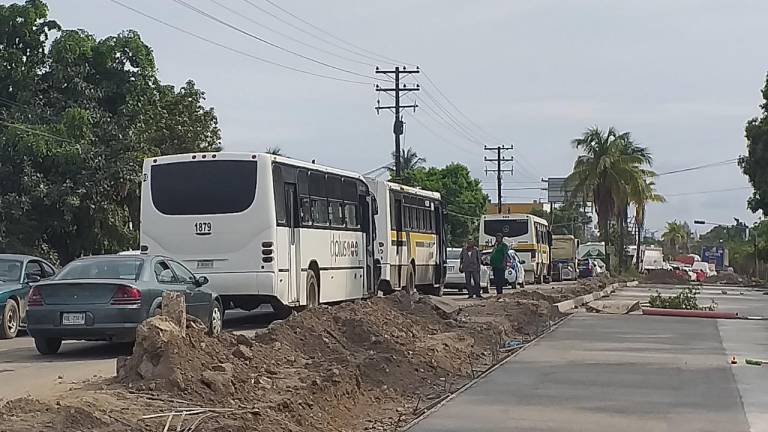 La Gabriel Leyva, avenida en remodelación en Mazatlán, es objeto de rapiña, acusa Jumapam