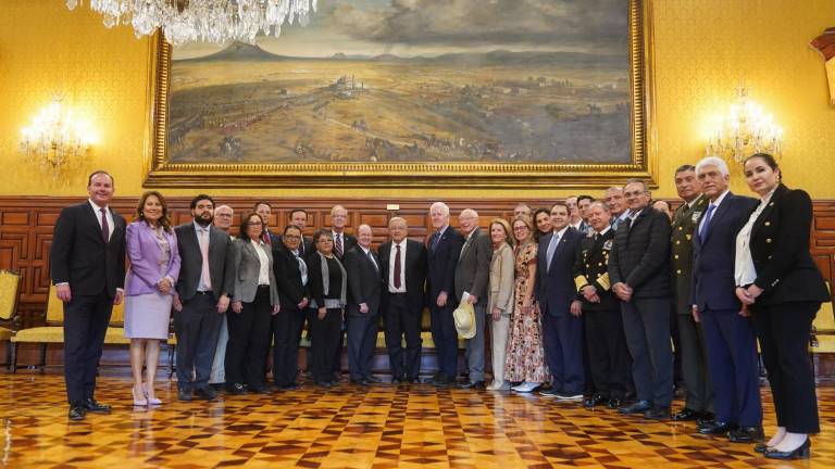 Reunión bilateral con 12 legisladores y representantes del Gobierno de Estados Unidos.