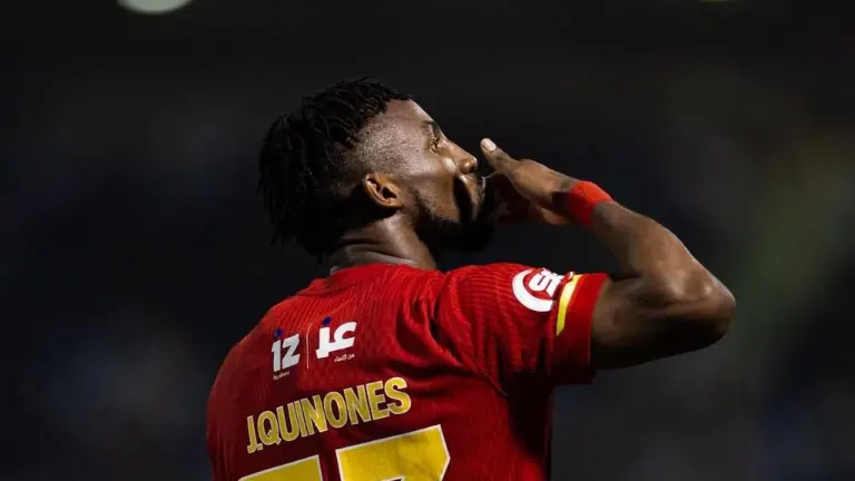 Julián Quiñones llega a 17 goles en la Saudi Pro League.