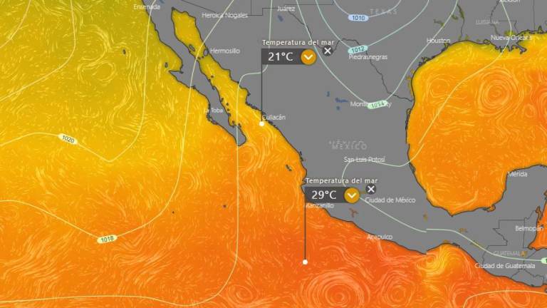 Altas temperaturas en Sinaloa se deben a anomalías térmicas en el Océano Pacífico, asegura meteorólogo