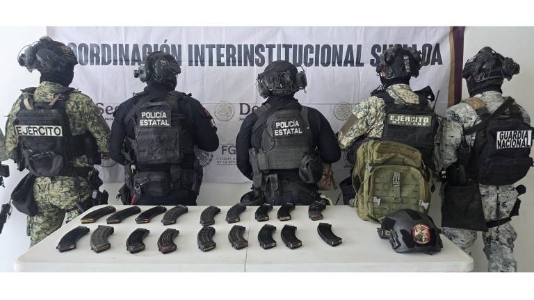El material ilícito fue localizado entre la maleza.