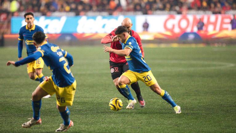 Las Águilas ganan en los minutos finales.