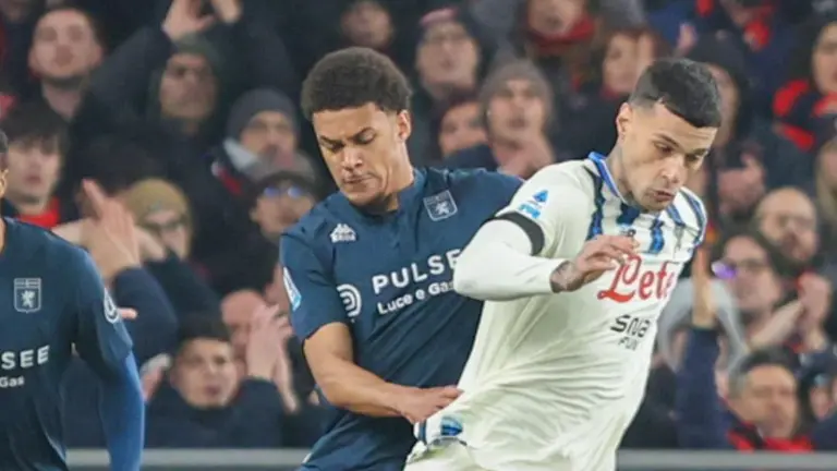 Atalanta gana por la mínima al Genoa.