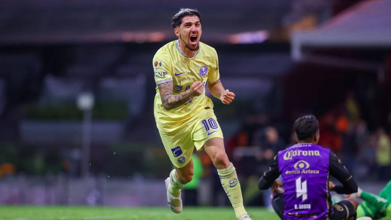 Diego Valdés marcó el segundo gol de las Águilas.