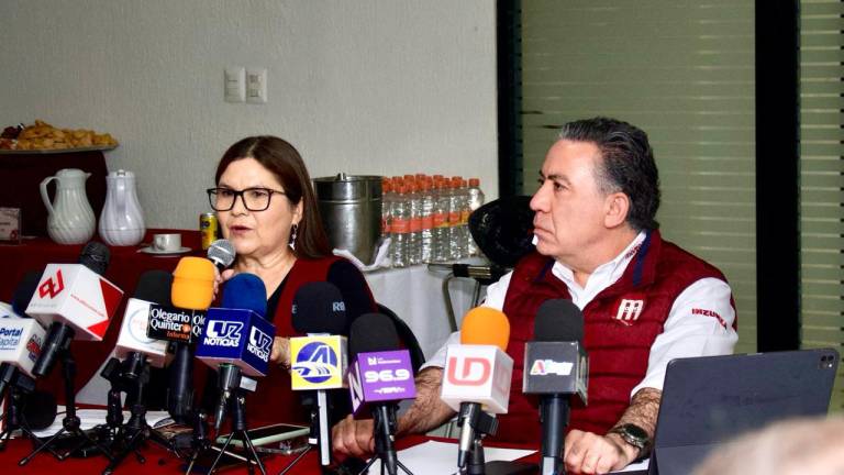 Imelda Castro Castro y Enrique Inzunza Cázarez presentan sus 10 promesas de campaña rumbo al Senado.