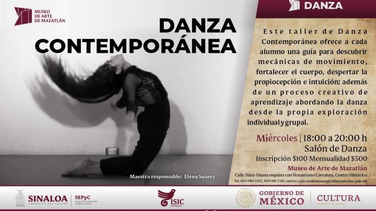 Los miércoles de febrero se impartirá el Taller de Danza Contemporánea.
