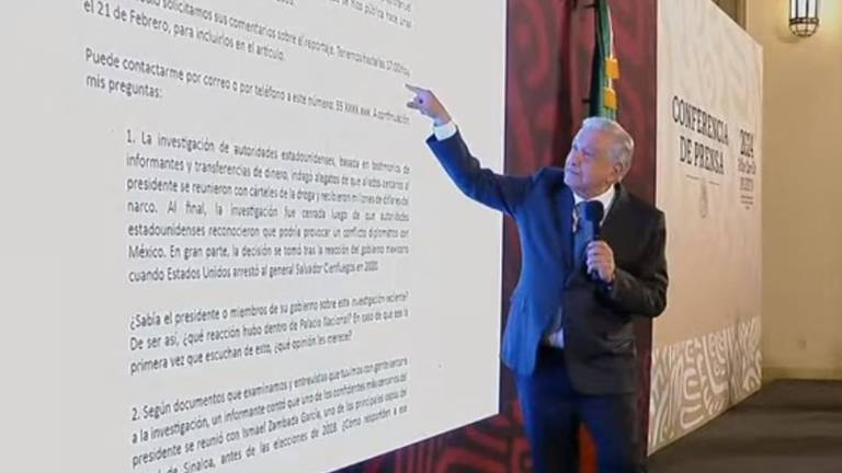 El presidente Andrés Manuel López Obrador mostró y leyó en voz alta el número del teléfono celular de la periodista en plena transmisión de su conferencia “mañanera”.