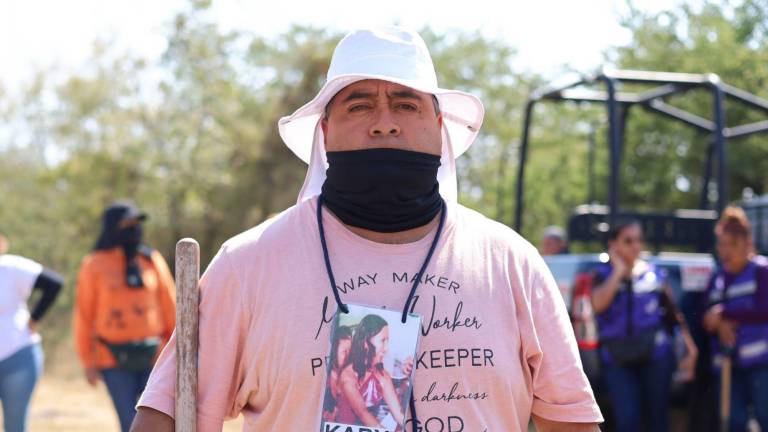 Más allá del temor de perder su trabajo, Jesús Guadalupe García, padre de Reyna Karina San Román Aguilar, desaparecida en 2012 en Tlalnepantla, dice: “Tengo que seguir luchando”.