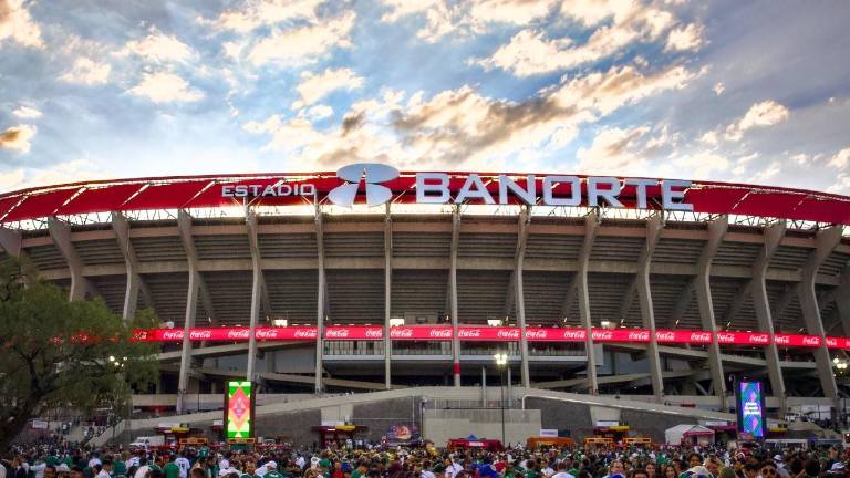 El Estadio Ciudad de México.