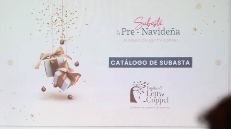 Anuncia Fundación Letty Coppel Subasta virtual prenavideña