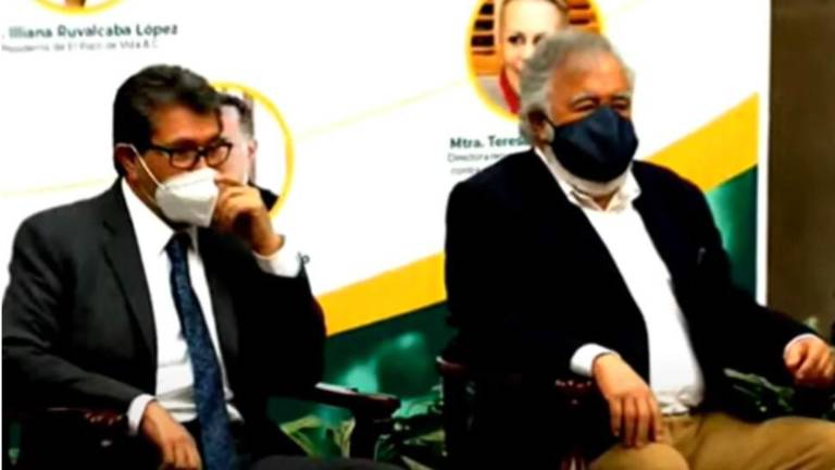 Ricardo Monreal y Alejandro Encinas.