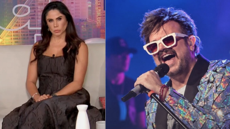 Paola Rojas exige respeto al cantante Aleks Syntek.