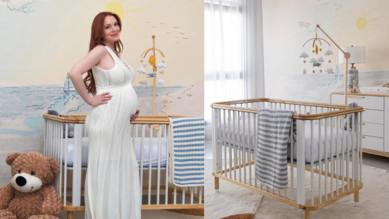 Presume Lindsay Lohan su avanzado embarazo y el que será el cuarto de su bebé
